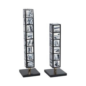 EATONHAM SET OF 2 BLACK DECOR 21 (IN) 3