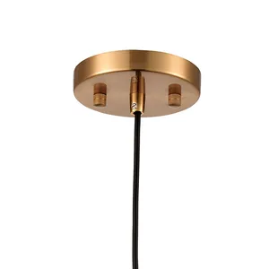 Boudreaux 6″ Wide 1-Light Mini Pendant - Antique Gold 3