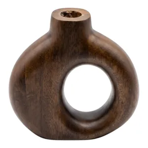 GRIFFINMOOR BROWN VASE 7 (IN) 3