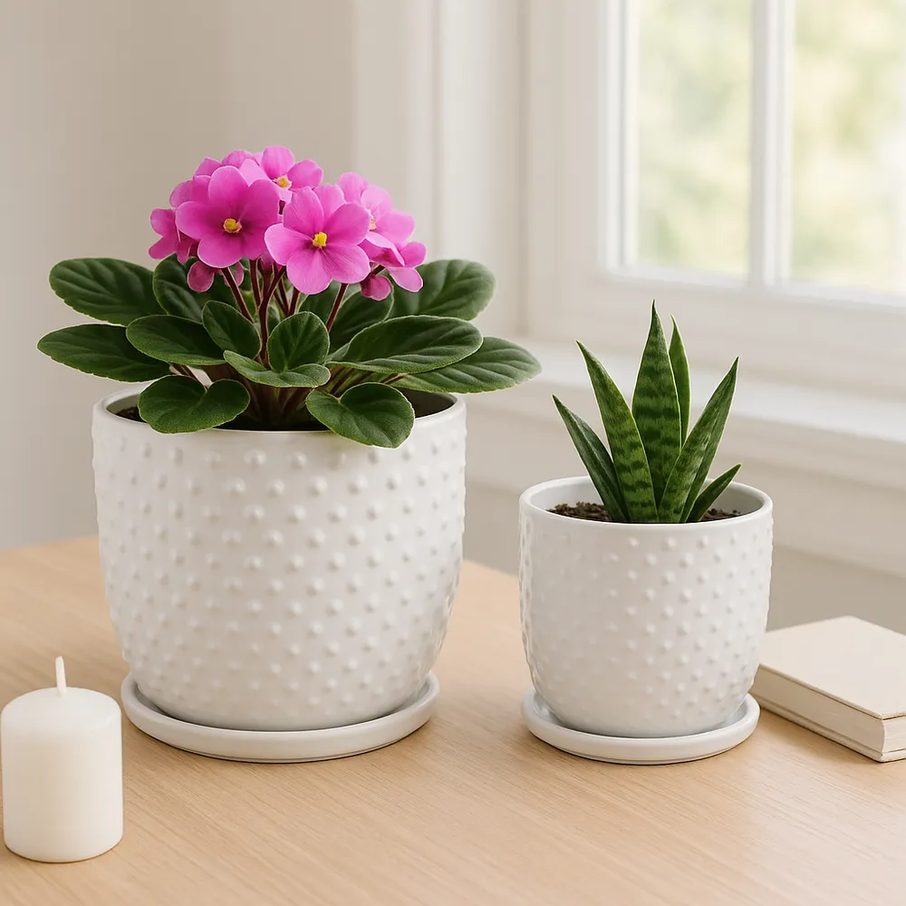 FIONAOAK SET OF 2 PLANTER 7 (IN)