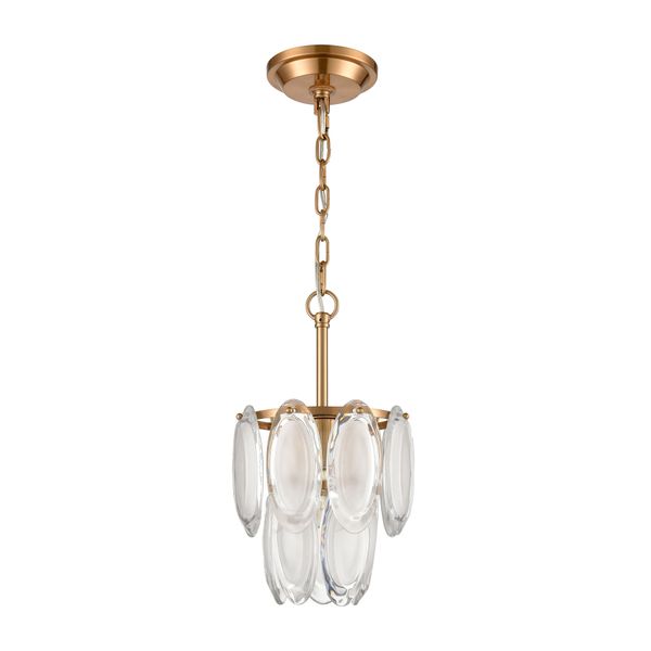 Curiosity 9'' Wide 1-Light Mini Pendant - Aged Brass