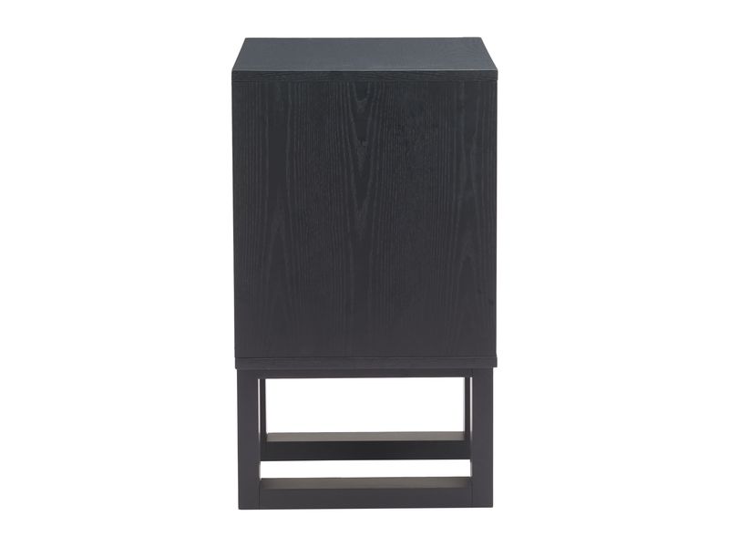 Aremi Nightstand Brown & Black 3