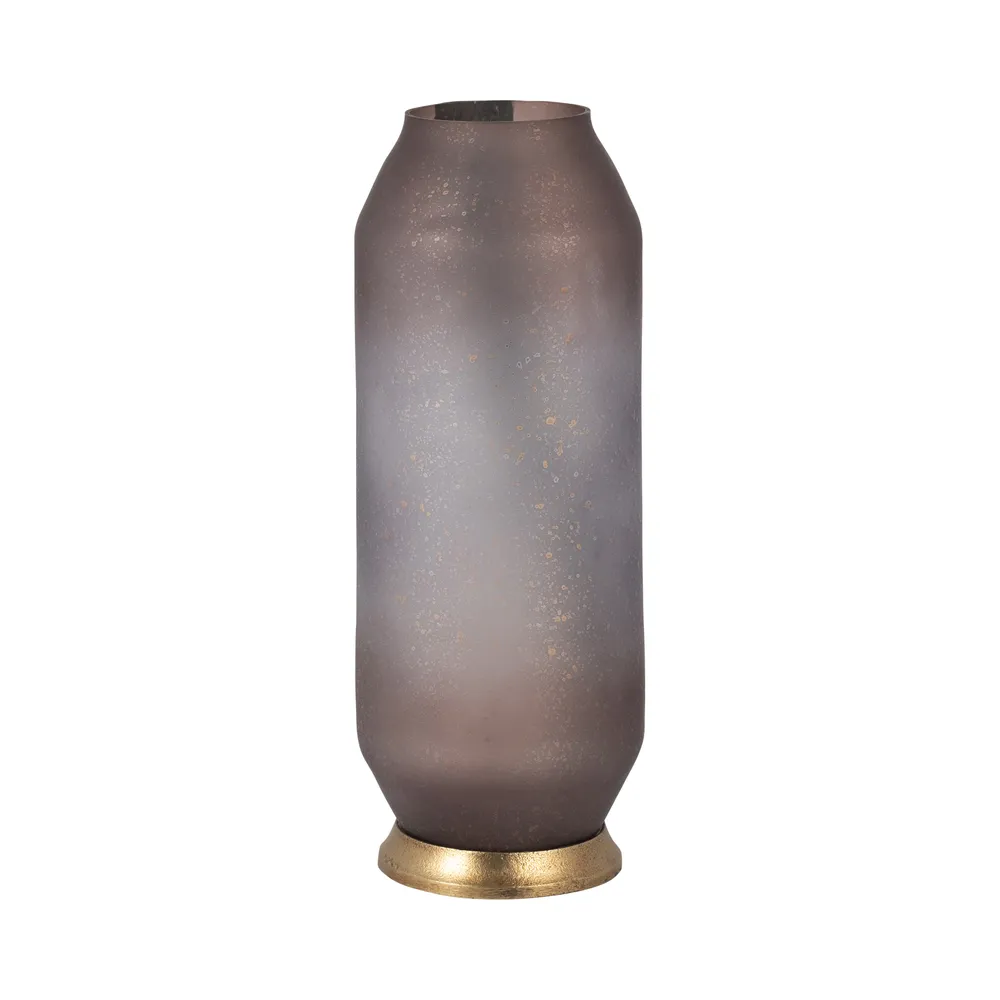 GAVINCLIFF PINK GLASS VASE 15 (IN)