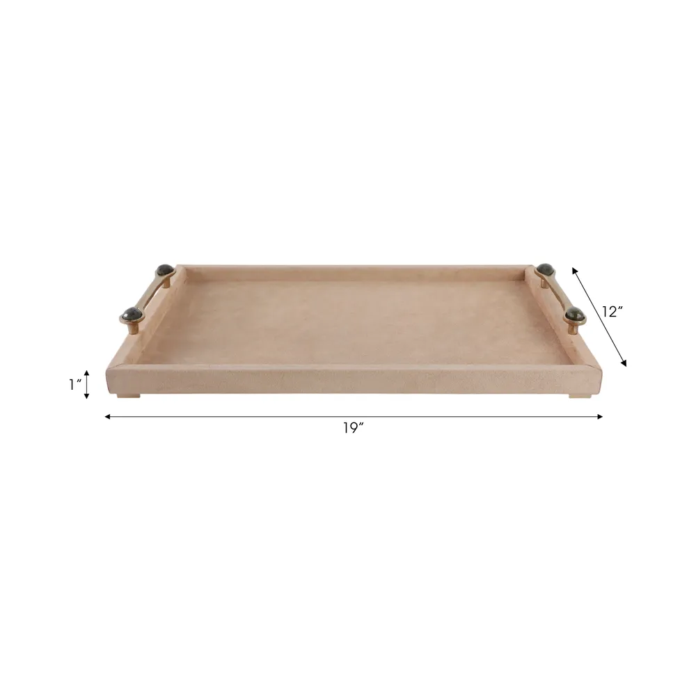 LEONARIDGE TAN TRAY 1 (IN)