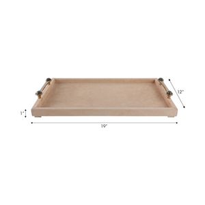 LEONARIDGE TAN TRAY 1 (IN) 9
