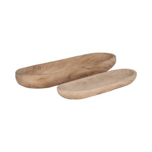 ELTONWIND SET OF 2 BROWN BOWLS 4 (IN) 3