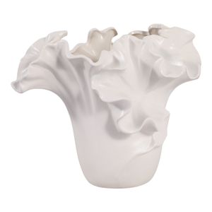 ALDERPORT WHITE VASE 8 (IN) 4