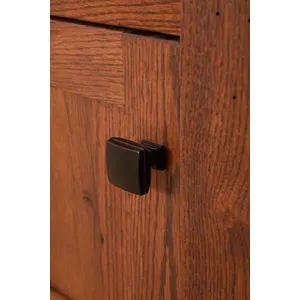 Heritage Oak Enclosed Nightstand 10