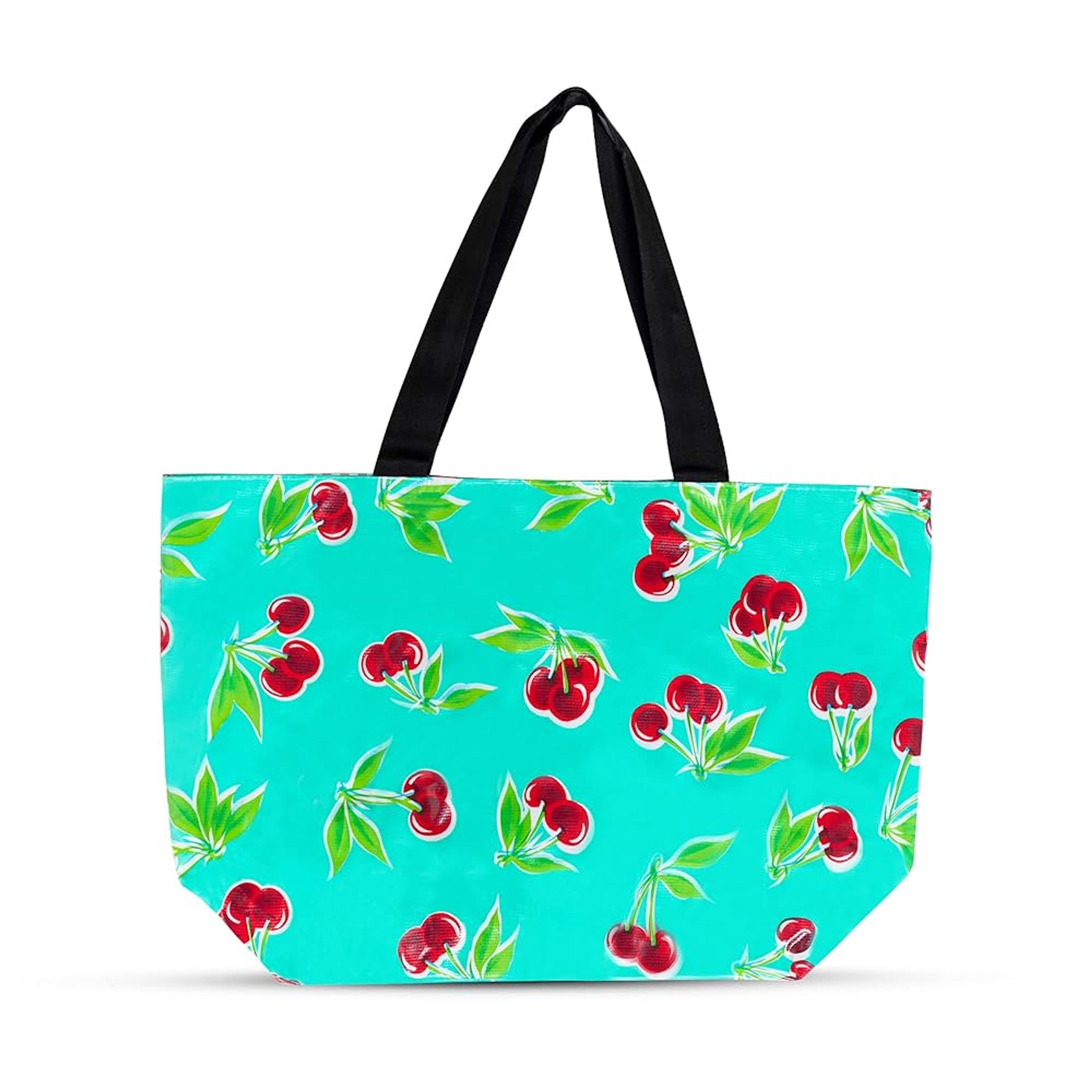 WATER-RESISTANT AQUALUX TOTE - LIME