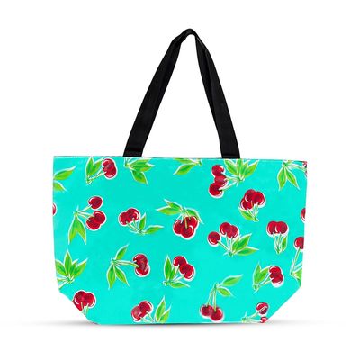WATER-RESISTANT AQUALUX TOTE - LIME
