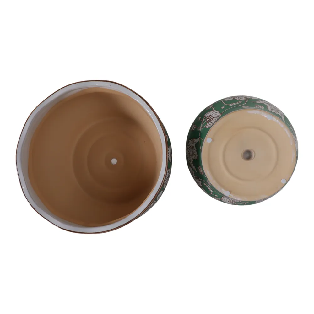 WATSONCLIFF SET OF 2 GREEN PLANTER 7 (IN)
