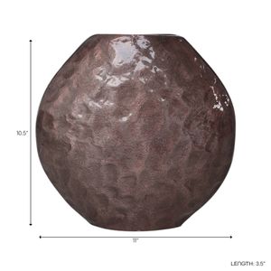 ARLENCLIFF BROWN VASE 11 (IN) 9