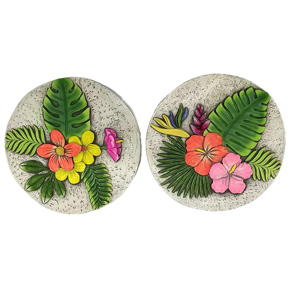 10" TROPICAL STEPPING STONE 2-ASST