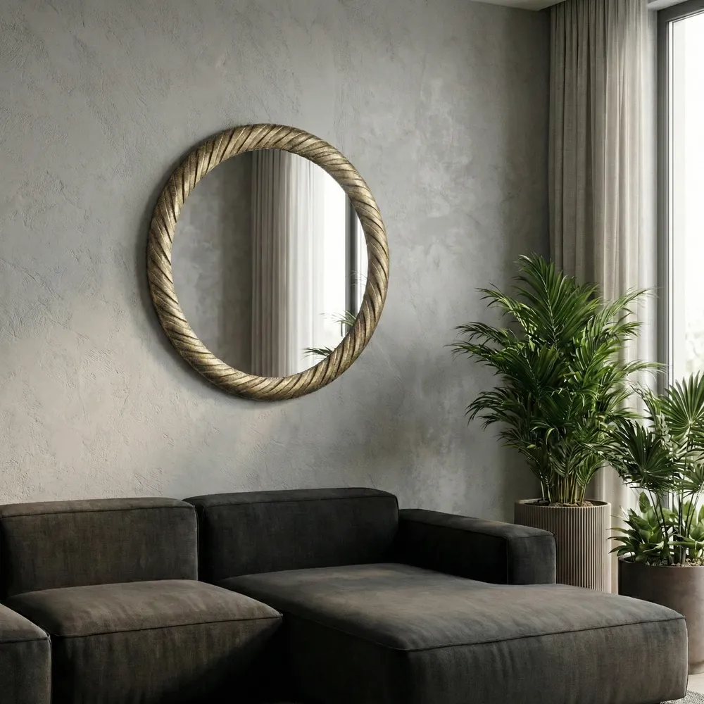 ROLANDWOOD BRONZE MIRROR 29 (IN)