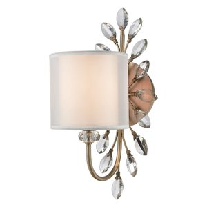 Asbury 16'' High 1-Light Sconce - Aged Silver 1