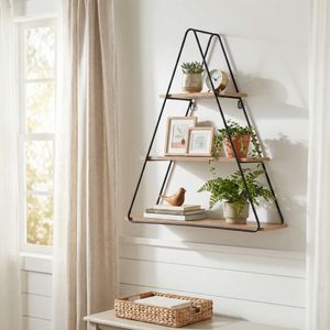 WESTONMOOR BROWN WALL SHELF 26 (IN) 9