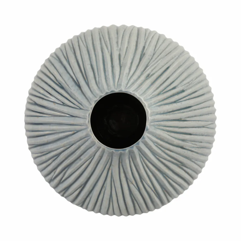 HANNAHROSE GRAY VASE 14 (IN)