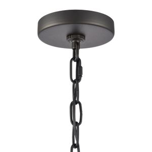 Augusta 7'' Wide 1-Light Outdoor Pendant - Matte Black 6