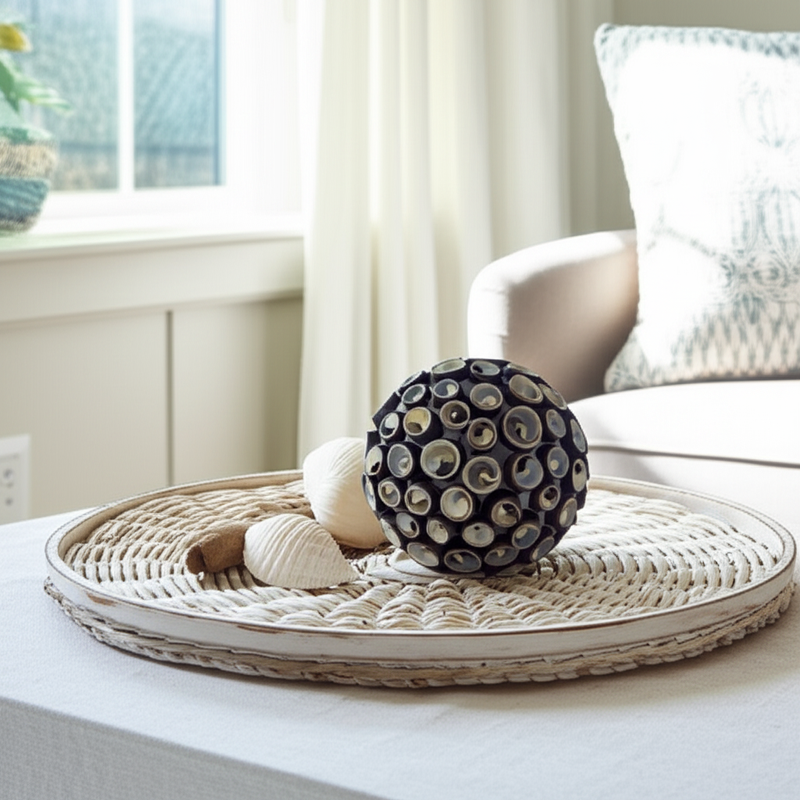 2.75" Esme Seashell Ball