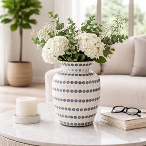 HACKETTBURN BLUE VASE 13 (IN) 12