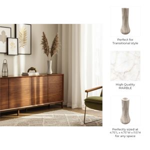 VINSONWELL IVORY VASE 12 (IN) 11