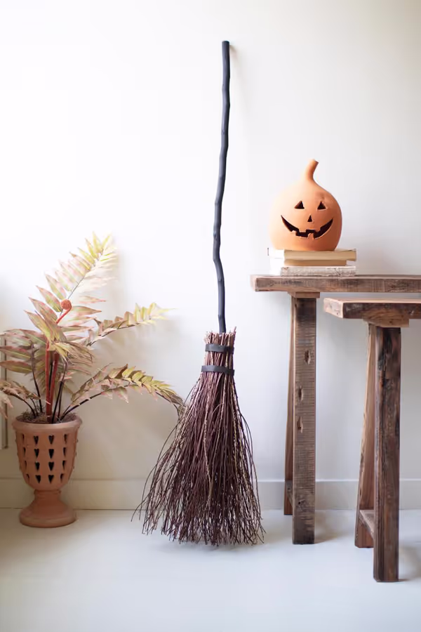 Witch Broom Stick Decor