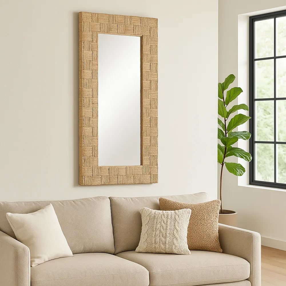 DUNLAPDALE BROWN MIRROR 79 (IN)
