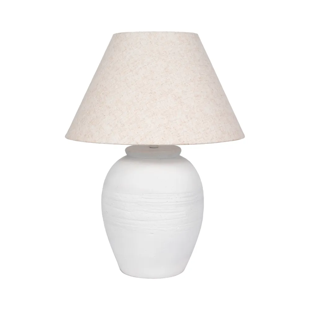 DARRENWAY WHITE LAMP 27 (IN)