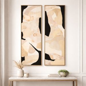 WARDWORTH SET OF 2 IVORY ART 2 (IN) 10