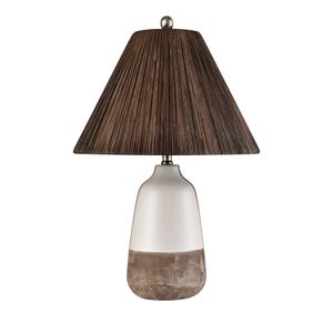 Kirkover 26'' High 1-Light Table Lamp - White Glaze 3