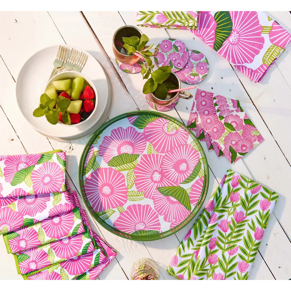 Poppy Papaver Eco Dinner Napkins (Set of 6)