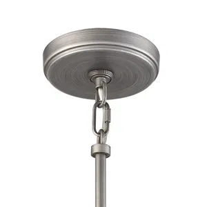 Dunkirk 13″ Wide 1-Light Pendant - Weathered Zinc 3