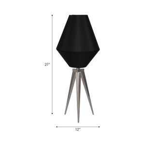 HAYFIELD BLACK LAMP 27 (IN) 7