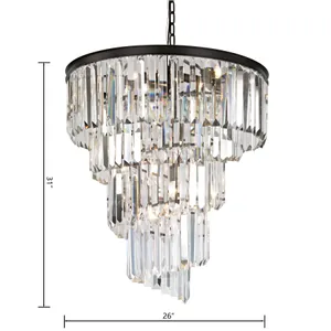 Palacial 26'' Wide 9-Light Chandelier - Oil Rubbed Bronze 2