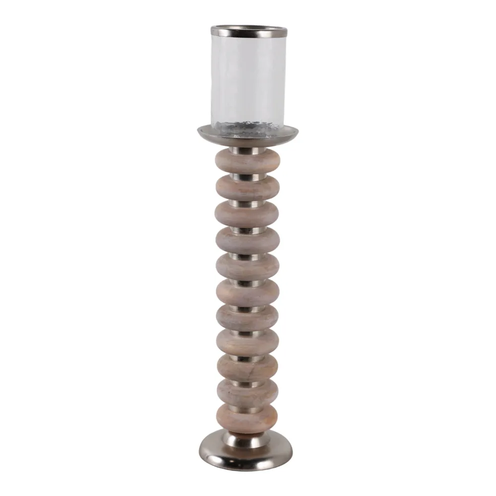 CULLENLAND TAN CANDLE HOLDER 25 (IN)