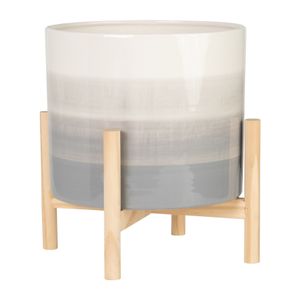 NOLOAK BEIGE PLANTER 14 (IN) 3
