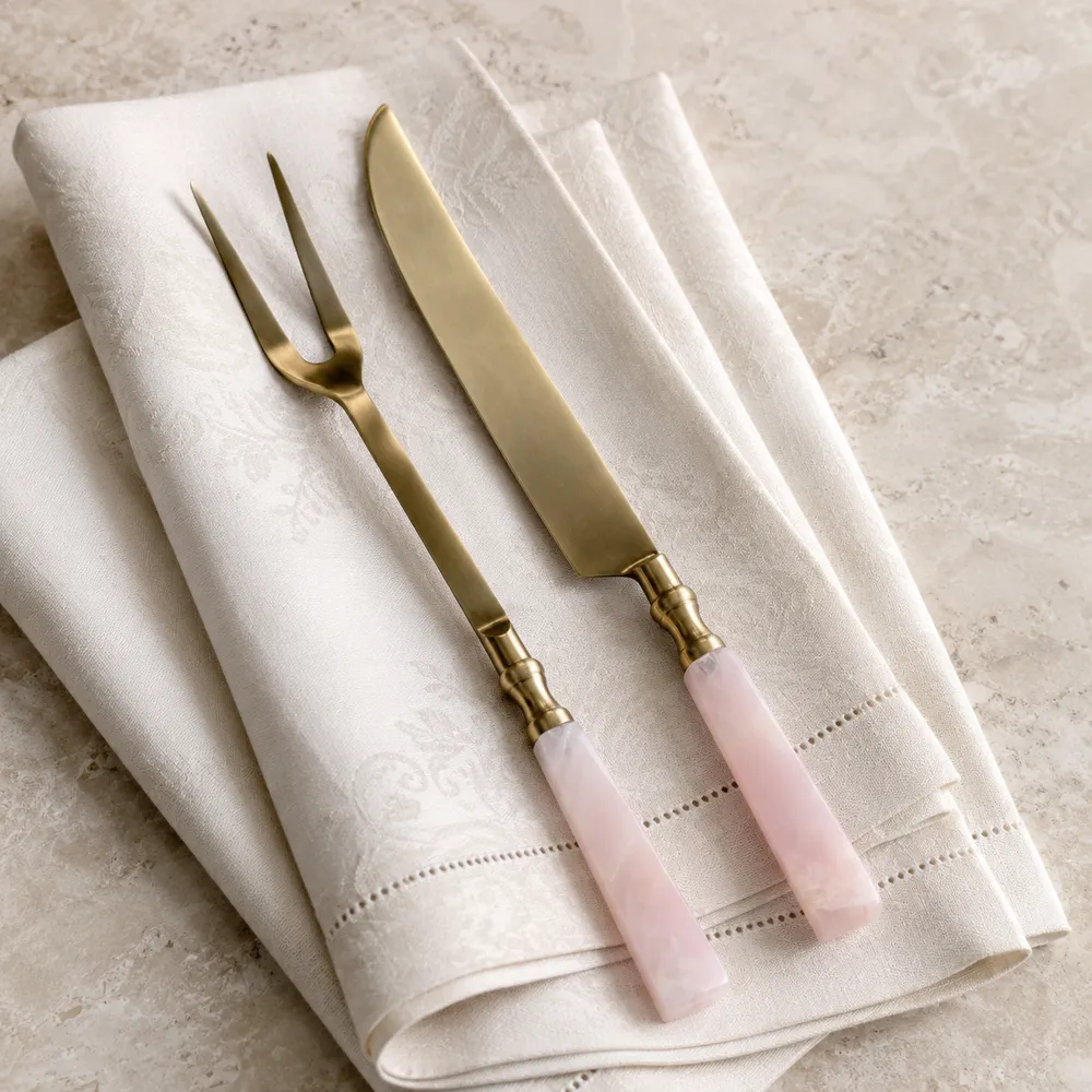 FRAZERGATE SET OF 2 GOLD SERVEWARE 1 (IN)