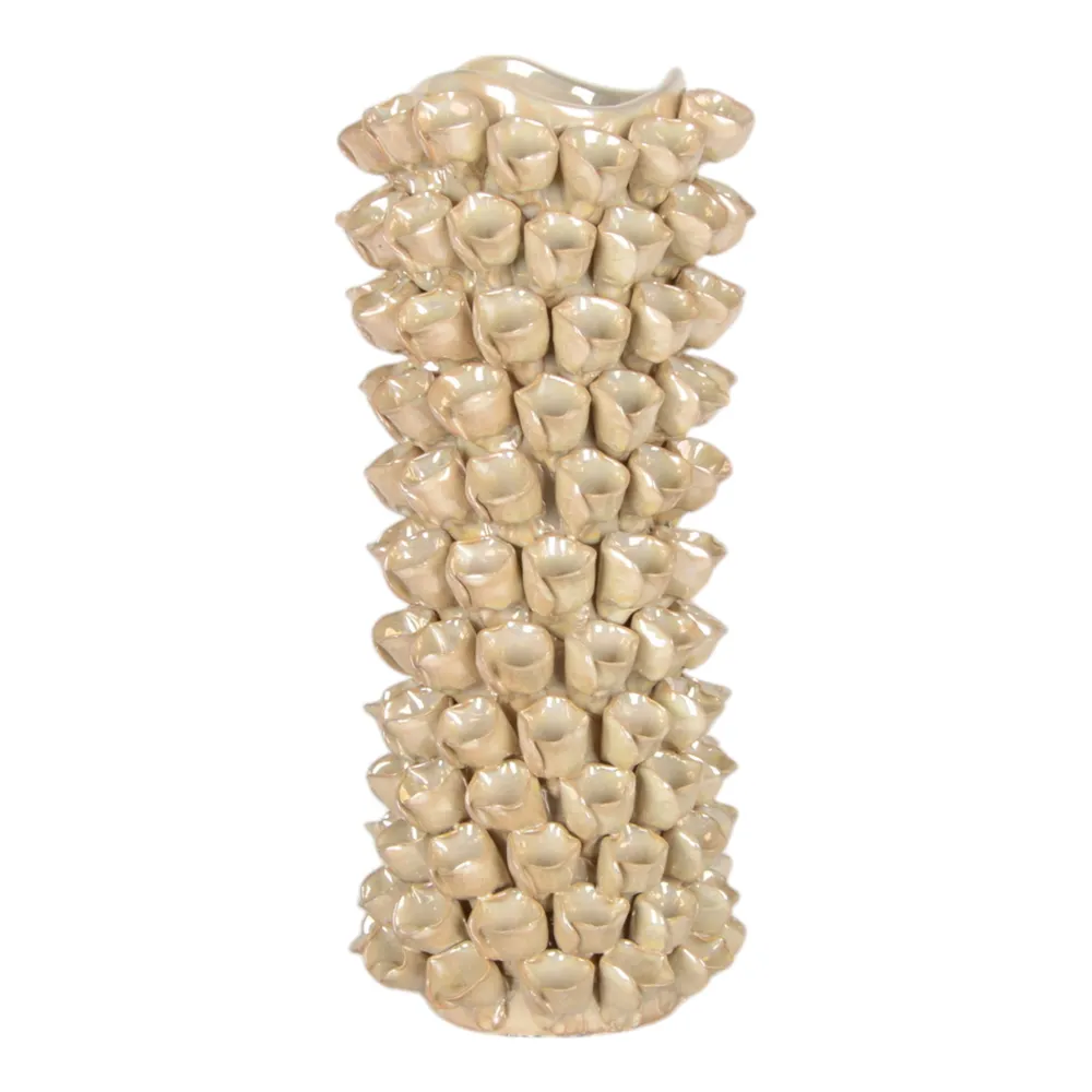 TATEOAK CREAM VASE 13 (IN)