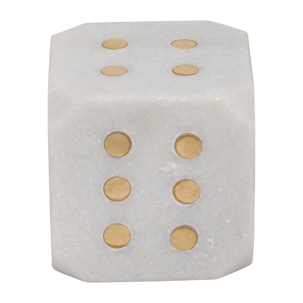 CALHOLM WHITE DECOR 4 (IN)