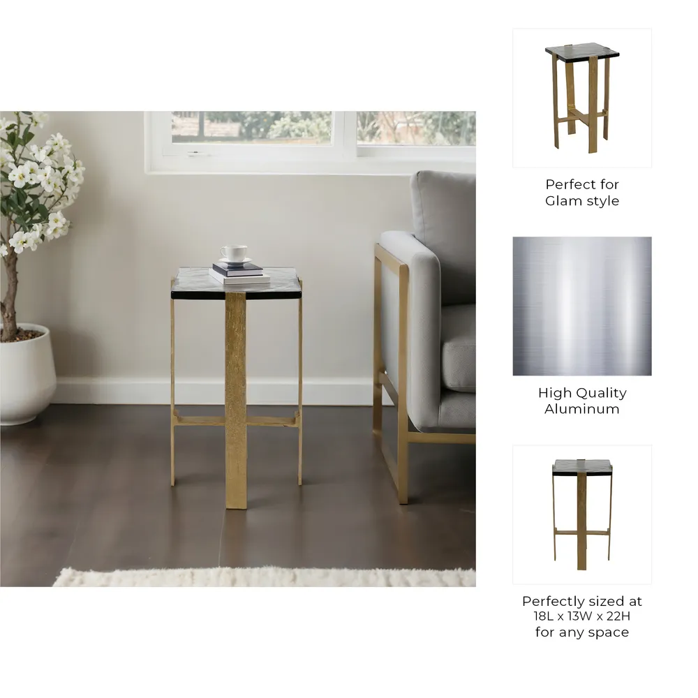 BENNETROSE GOLD TABLE 22 (IN)