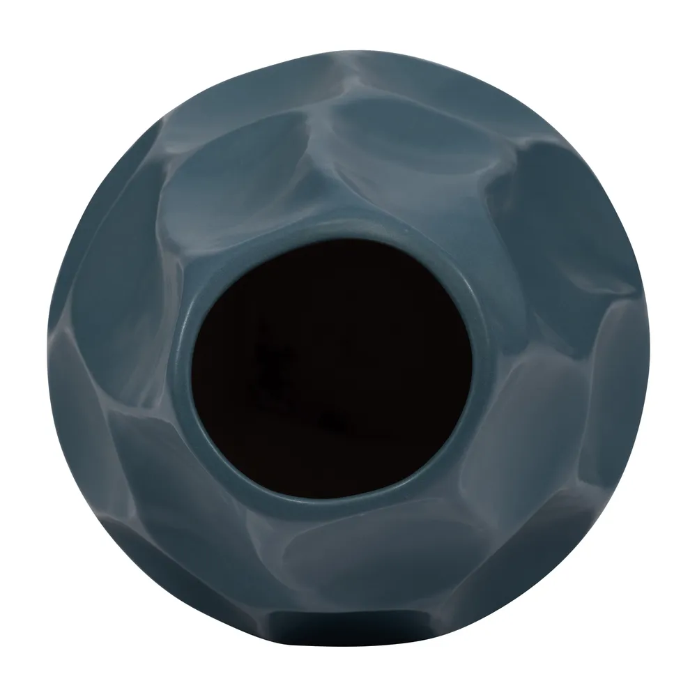 HERMONHOLM BLUE VASE 21 (IN)