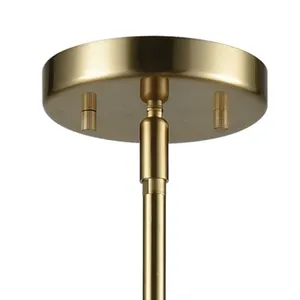 Delphine 27'' Wide 12-Light Chandelier - Satin Brass 3