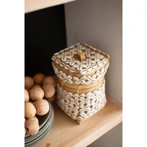 Bamboo Box with Shell Detail 2