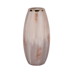 WOODSONCLIFF TAN GLASS VASE 18 (IN) 4