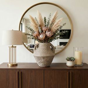 FERRIS TAN VASE 14 (IN) 2