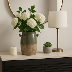 EVANDERWICK GREEN VASE 12 (IN) 2