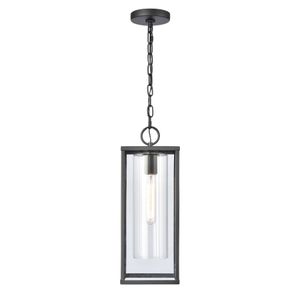 Augusta 7'' Wide 1-Light Outdoor Pendant - Matte Black 1