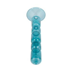 ISLE BLUE CANDLE HOLDER 12 (IN) 6