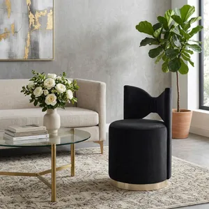 PARKLAKE BLACK STOOL 28 (IN) 11