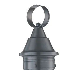 Classic 18.75'' High 1-Light Outdoor Post Light - Gun Metal 3